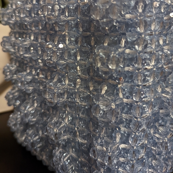 SHRIMPS Blue Beaded Antona Bag - Picture 8 of 11